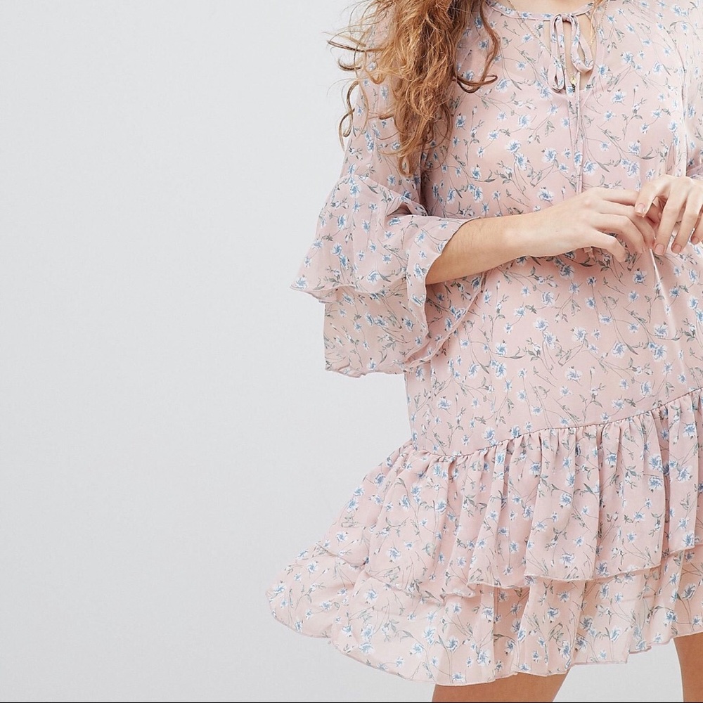 Pink summer dress